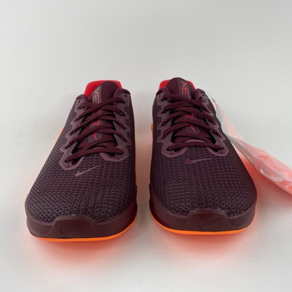 🏵NEW Nike Metcon 5 Maroon Orange🏵 - Picture 10 of 13